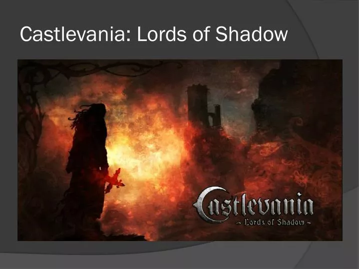 castlevania lords of shadow