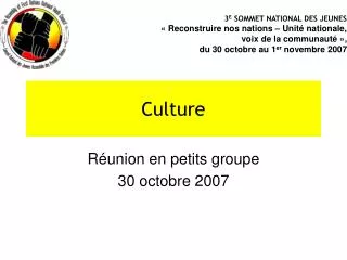culture