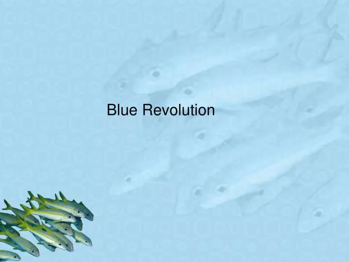 blue revolution