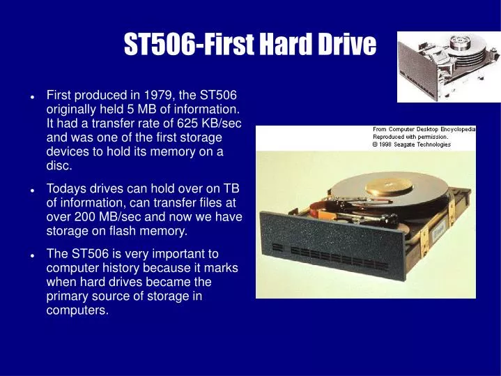 st506 first hard drive