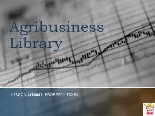 Agribusiness Library