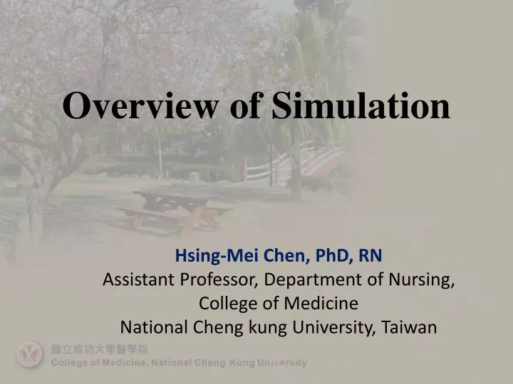 overview of simulation