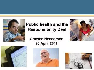 public health and the responsibility deal