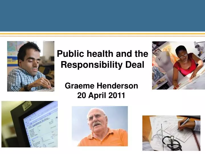 public health and the responsibility deal