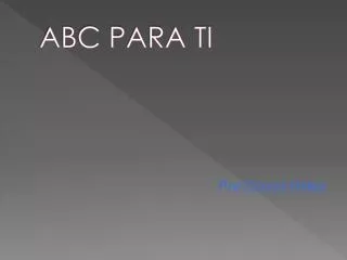 abc para ti