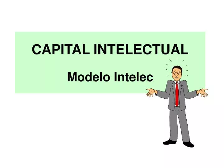 capital intelectual modelo intelec