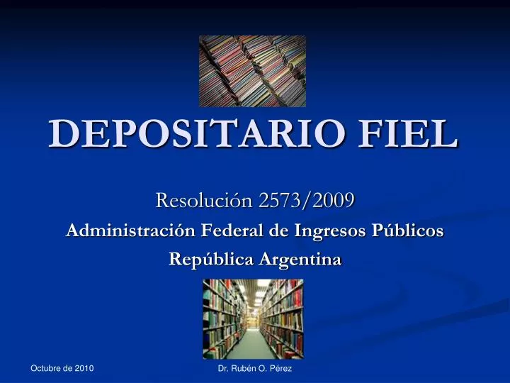 depositario fiel