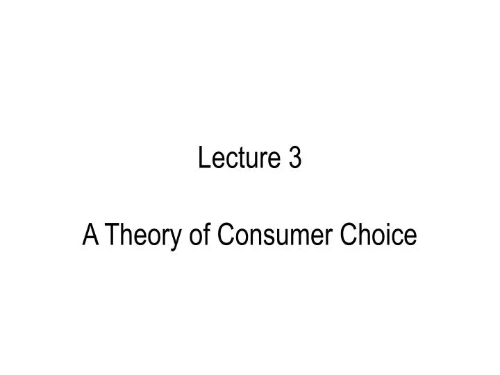 lecture 3