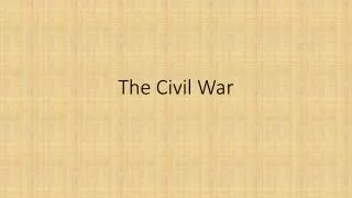 The Civil War