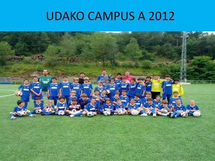 udako campus a 2012