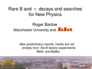 Rare B and ? decays and searches for New Physics