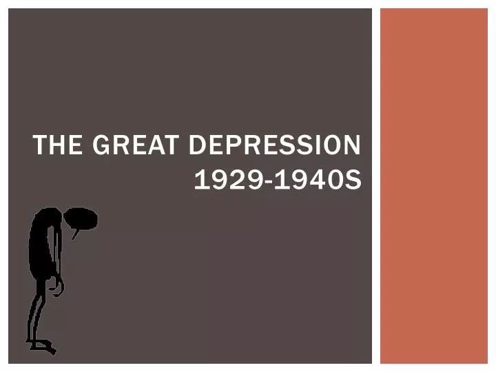 the great depression 1929 1940s