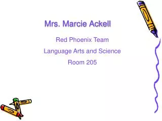 Mrs. Marcie Ackell