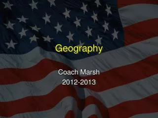 Geography