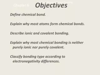 Objectives