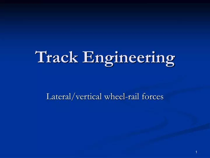 track engineering