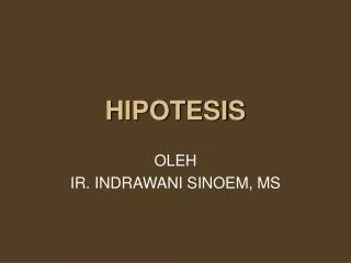 hipotesis