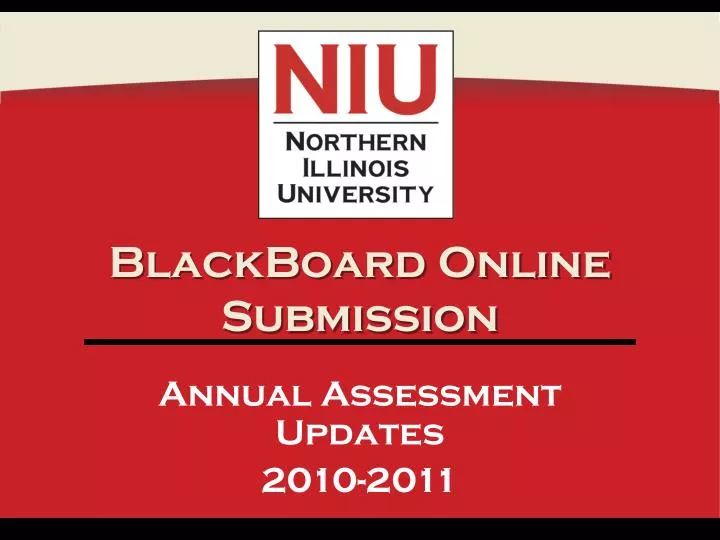 blackboard online submission