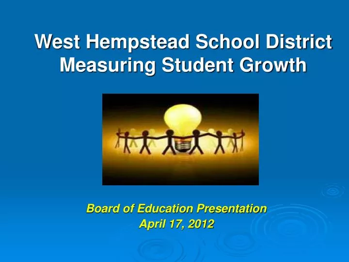 west hempstead school district measuring student growth