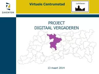 project digitaal vergaderen