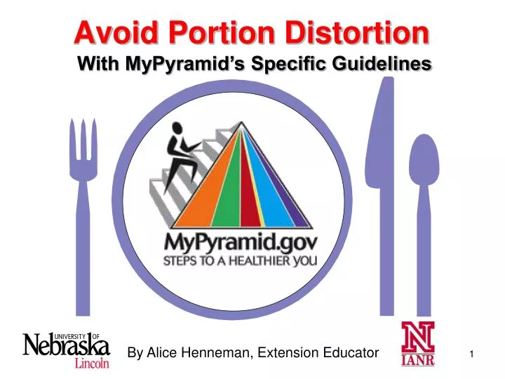 avoid portion distortion