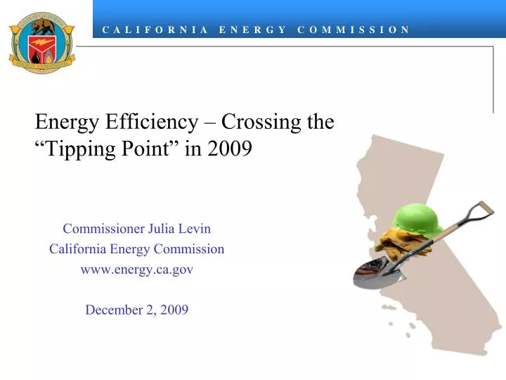 energy efficiency crossing the tipping point in 2009