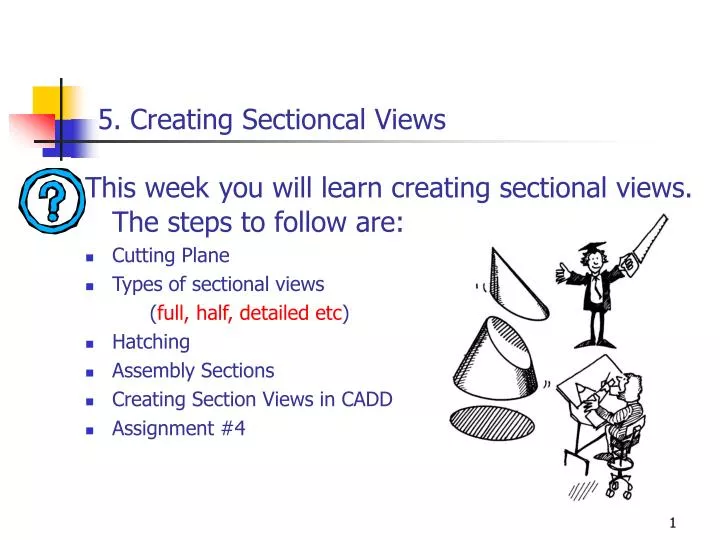 5 creating sectioncal views