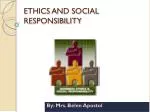 PPT - Ethics and Social Responsibility PowerPoint Presentation, free ...