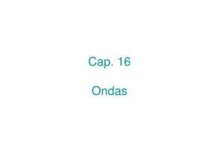 cap 16 ondas