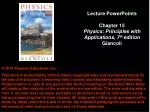 Chapter 15 The Laws of Thermodynamics - slide 1