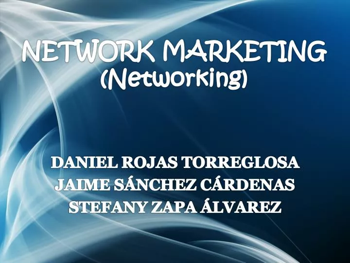 network marketing networking
