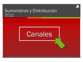 suministros y distribuci n