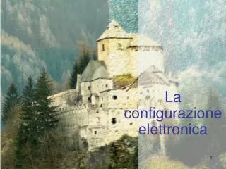 la configurazione elettronica