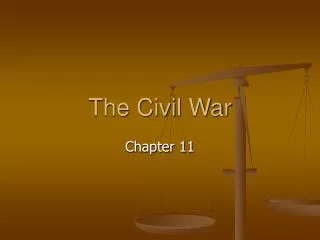 The Civil War