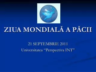 ziua mondial a p cii