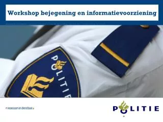 workshop bejegening en informatievoorziening