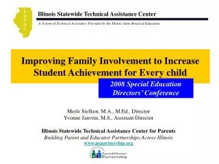 Improving Family Involvement to Increase Student Achievement for Every child