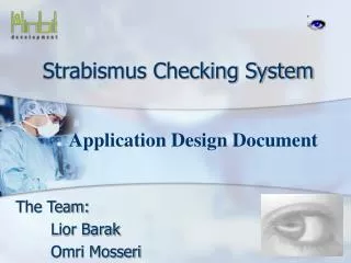 Strabismus Checking System