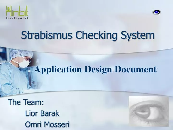 strabismus checking system