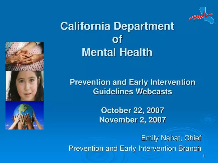 emily nahat chief prevention and early intervention branch