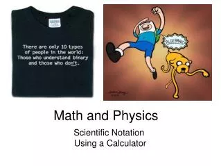 Math and Physics