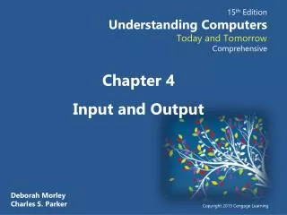 Chapter 4 Input and Output