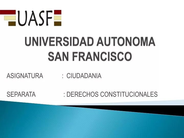 universidad autonoma san francisco