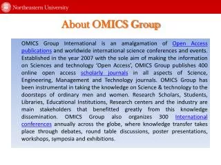 About OMICS Group