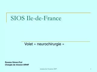 sios ile de france
