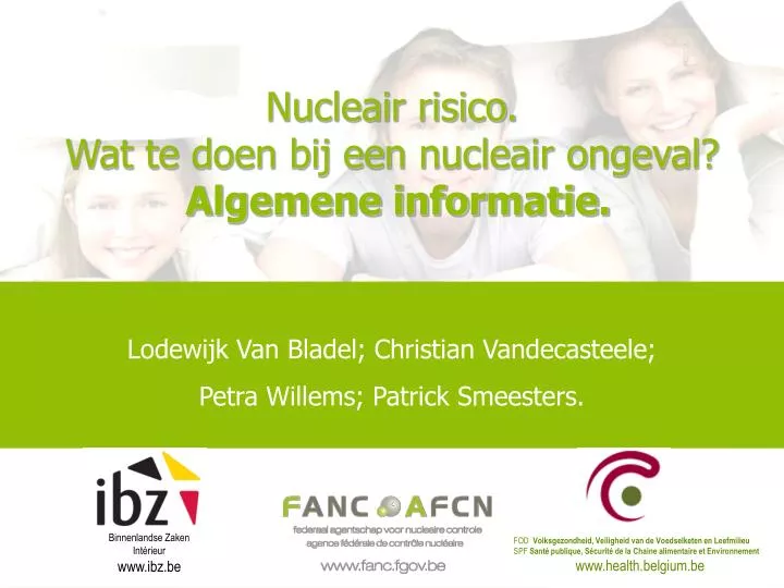 nucleair risico wat te doen bij een nucleair ongeval algemene informatie