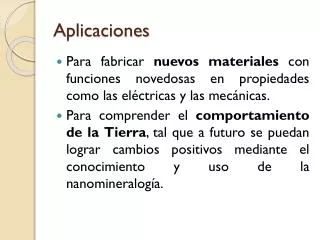 aplicaciones