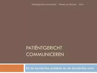 pati ntgericht communiceren