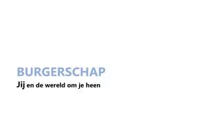 burgerschap