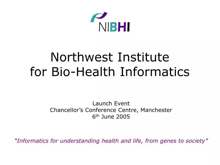 northwest institute for bio health informatics